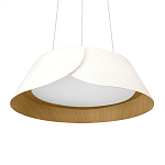 Подвесной светильник круглый с контрастной внутренней отделкой Assol Сup варинант исполнения - 9 | Loft Concept в Казани