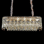 Люстра овальная с хрустальными подвесками Roul Crystal Light варинант исполнения - 2 | Loft Concept в Казани