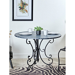 Столик кованный в прованском стиле Vaucluse варинант исполнения - 4 | Loft Concept в Казани