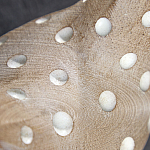 Статуэтка курица с текстурной поверхностью бежевого цвета Rustic Chicken варинант исполнения - 2 | Loft Concept в Казани