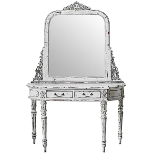 Трельяж White Moreau Dressing Table
