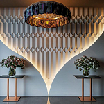 Гипсовая 3D Панель CRYSTAL SYMPHONY A варинант исполнения - 1 | Loft Concept в Казани