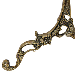 Стол бронзовый круглый с мраморной столешницей Coffee De Bronze варинант исполнения - 2 | Loft Concept в Казани