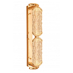 Бра прямоугольное с текстурным природным рисунком IceFlame варинант исполнения - 1 | Loft Concept в Казани