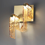 Бра волнистой формы из фактурного стекла Wave варинант исполнения - 7 | Loft Concept в Казани