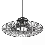 Подвесной светильник с плафоном из металлической сетки Lamp with Metal Mesh Shade варинант исполнения - 3 | Loft Concept в Казани
