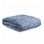 Постельное белье темно-синего цвета с рисунком Blossom Essence Sophie варинант исполнения - 4 | Loft Concept в Казани