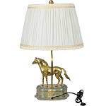Настольная лампа из фарфора Лошадь Frodi варинант исполнения - 2 | Loft Concept в Казани