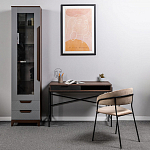 Стол рабочий в стиле лофт с ящиком и нишей для хранения Urban Style Space 2 варинант исполнения - 7 | Loft Concept в Казани