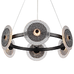 Люстра с плафонами из фактурного двойного стекла Heterochromia варинант исполнения - 2 | Loft Concept в Казани