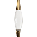 Подвесной светильник с хрустальным плафоном и бронзовым основанием Renee Glass Drops  варинант исполнения - 4 | Loft Concept в Казани