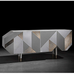 Комод с фасадом из геометрических фигур Coleccion Alexandra варинант исполнения - 2 | Loft Concept в Казани