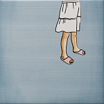 Плитка с узором Девочка единорог варинант исполнения - 4 | Loft Concept в Казани