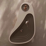 Журнальный столик фигурный со стеклянной столешницей Table Drop варинант исполнения - 2 | Loft Concept в Казани