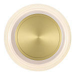 Бра круглое золото/прозрачный Plumpness LED 7 варинант исполнения - 3 | Loft Concept в Казани