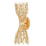 Бра золотое в виде кораллов Coral Decor варинант исполнения - 2 | Loft Concept в Казани