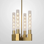 Люстра CANELLE Pendant lamp 4 Modern Brass варинант исполнения - 2 | Loft Concept в Казани
