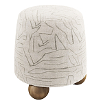 Пуф Wakonda ножки с деревянными шариками  варинант исполнения - 2 | Loft Concept в Казани