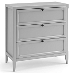 Комод с 3-мя ящиками серый Silva Grey Chest of Drawers варинант исполнения - 2 | Loft Concept в Казани