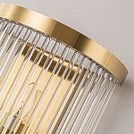 Бра с золотистым основанием и прозрачными трубками Nembus варинант исполнения - 2 | Loft Concept в Казани