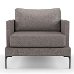 Мебельная ткань Шенилл серый цвет 138 см T4-32 варинант исполнения - 5 | Loft Concept в Казани