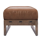 Банкетка Duncan винтажная коричневая кожа варинант исполнения - 2 | Loft Concept в Казани