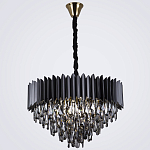 Люстра с хрустальными подвесками Blake Metal Crystal Chandelier варинант исполнения - 2 | Loft Concept в Казани