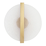 Бра с белым матовым стеклянным плафоном круглой формы Soft Glow Harmony варинант исполнения - 1 | Loft Concept в Казани