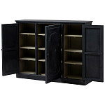 Комод деревянный Ildefonso Black Chest of Drawers варинант исполнения - 2 | Loft Concept в Казани