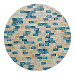 Столик с инкрустацией с перламутровым узором Rona варинант исполнения - 2 | Loft Concept в Казани