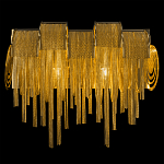 Бра с металлическими дугами и цепочками 33 см Atlantis Chain варинант исполнения - 10 | Loft Concept в Казани