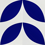 Дизайнерская плитка с узором Лепесток варинант исполнения - 2 | Loft Concept в Казани