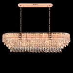 Люстра овальная с каскадом из прозрачного хрусталя Constant Sparks варинант исполнения - 2 | Loft Concept в Казани