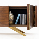 ТВ-тумба в цвете американский орех Introduce варинант исполнения - 3 | Loft Concept в Казани