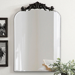 Зеркало с изысканной короной и безрамным полотном Crowned Mirror варинант исполнения - 1 | Loft Concept в Казани