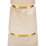 Настольная лампа с конусовидным каменным корпусом Regency варинант исполнения - 1 | Loft Concept в Казани