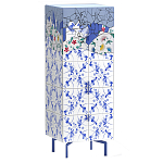 Тумба на синих ножках Tall Re Rblue варинант исполнения - 1 | Loft Concept в Казани