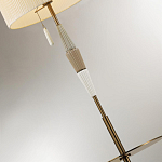 Торшер с полкой и декором из керамики Sardeg варинант исполнения - 3 | Loft Concept в Казани