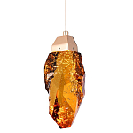 Подвесной светильник Soar Hanging Lamp Brass Amber Янтарный варинант исполнения - 1 | Loft Concept в Казани