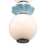 Подвесной светильник фигурный с керамическими элементами 24W LED Fragrant Light варинант исполнения - 5 | Loft Concept в Казани