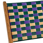 Кресло низкое из массива тика Barbados варинант исполнения - 4 | Loft Concept в Казани