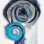 Текстильный Арт-объект ручной работы Galaxy варинант исполнения - 3 | Loft Concept в Казани