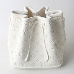 Кашпо в виде сумки  Bag Vase White Louis варинант исполнения - 1 | Loft Concept в Казани