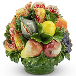 Статуэтка Fruit Mix With Basket варинант исполнения - 1 | Loft Concept в Казани