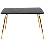 Обеденный стол на металлических ножках Casey Brass Dining Table варинант исполнения - 2 | Loft Concept в Казани