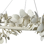 Люстра White Bionic Petals Flo Ring Chandelier варинант исполнения - 3 | Loft Concept в Казани