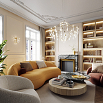 Бра с хрустальными подвесками Quasar варинант исполнения - 7 | Loft Concept в Казани