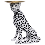 Декоративная статуэтка с подносом Leopard Tray Statuette варинант исполнения - 1 | Loft Concept в Казани