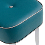 Квадратный мягкий пуф на белых ножках Winton Pouf Square варинант исполнения - 14 | Loft Concept в Казани