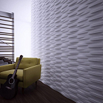 Гипсовая 3D Панель M-29 варинант исполнения - 2 | Loft Concept в Казани